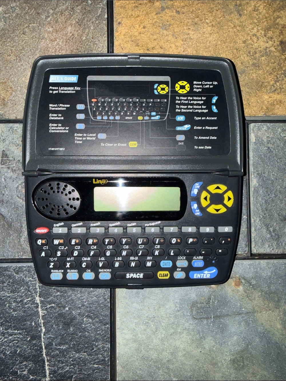 Lingo Electronic Translator  - Black